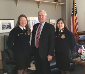 Senator Bruce Anderson FFA constituents